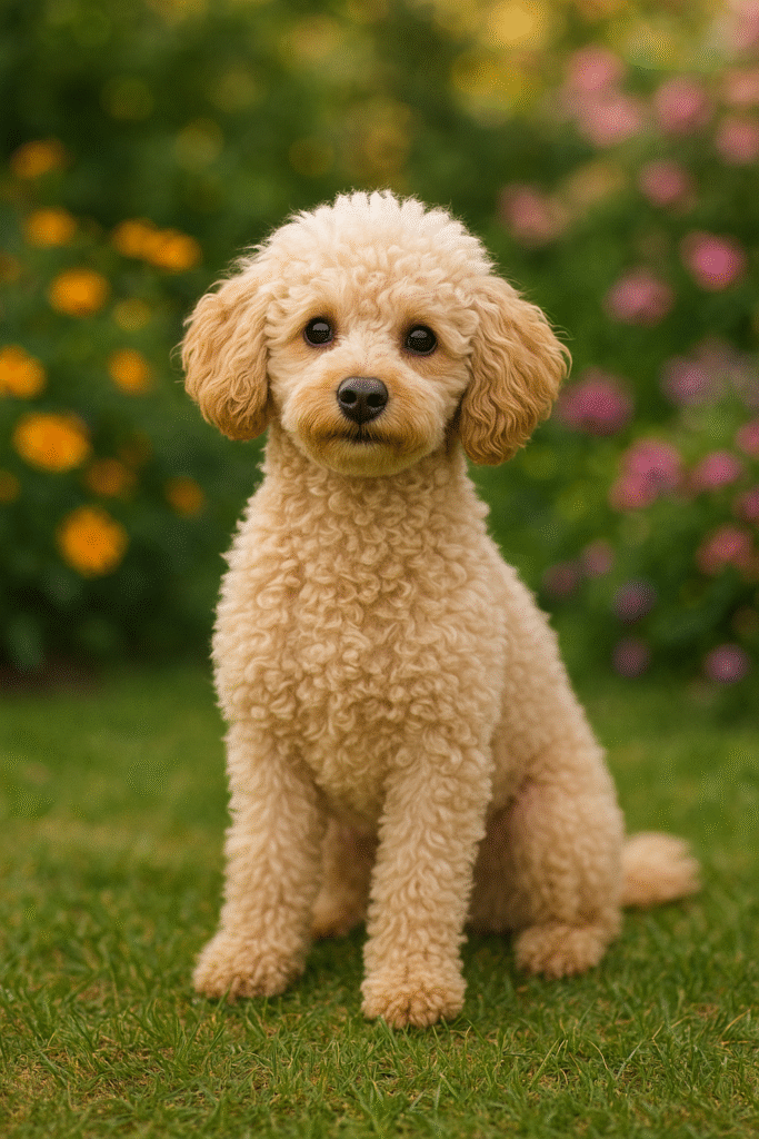 Cute Poodle with Beautiful Background- First Time Dog Owner Guide