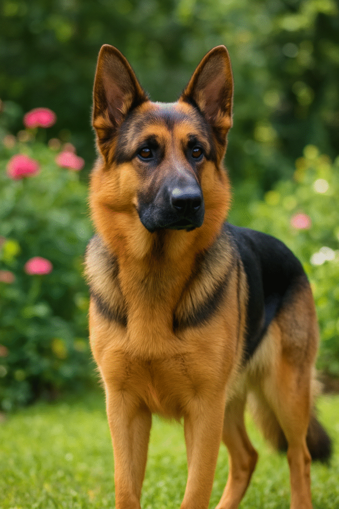 German Shepherd-learn how to take care of dog as new owner