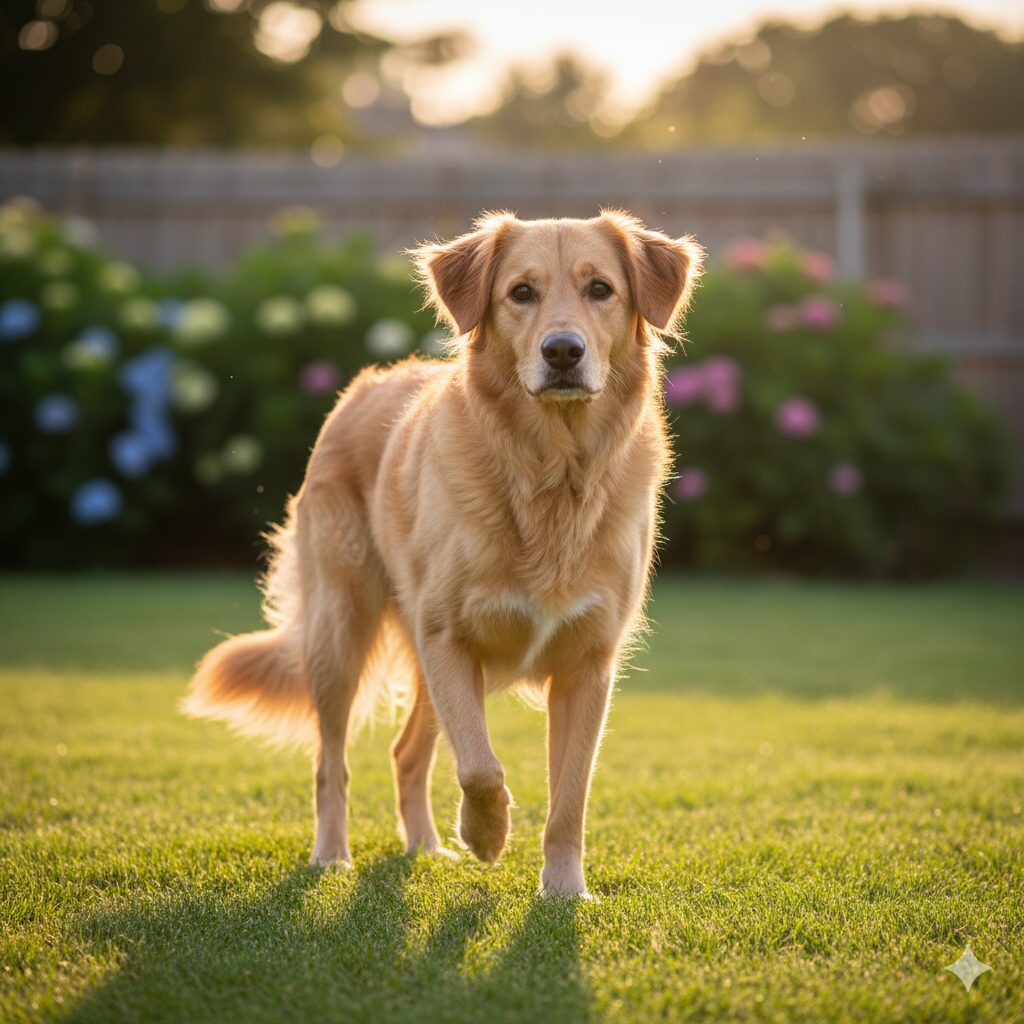 Dog leg shaking while standing — common reasons for dog leg tremors
