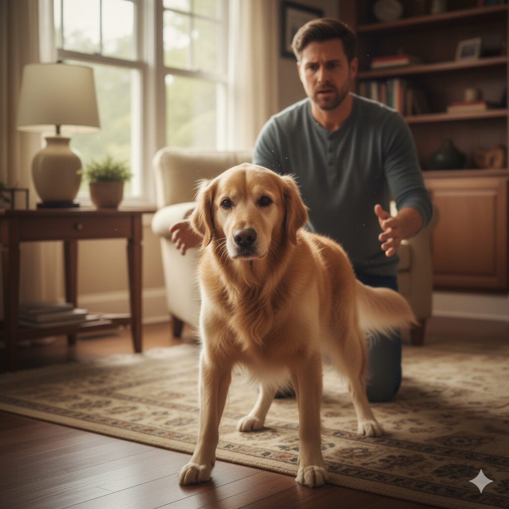 dog head tilt vestibular syndrome causing drunk walking