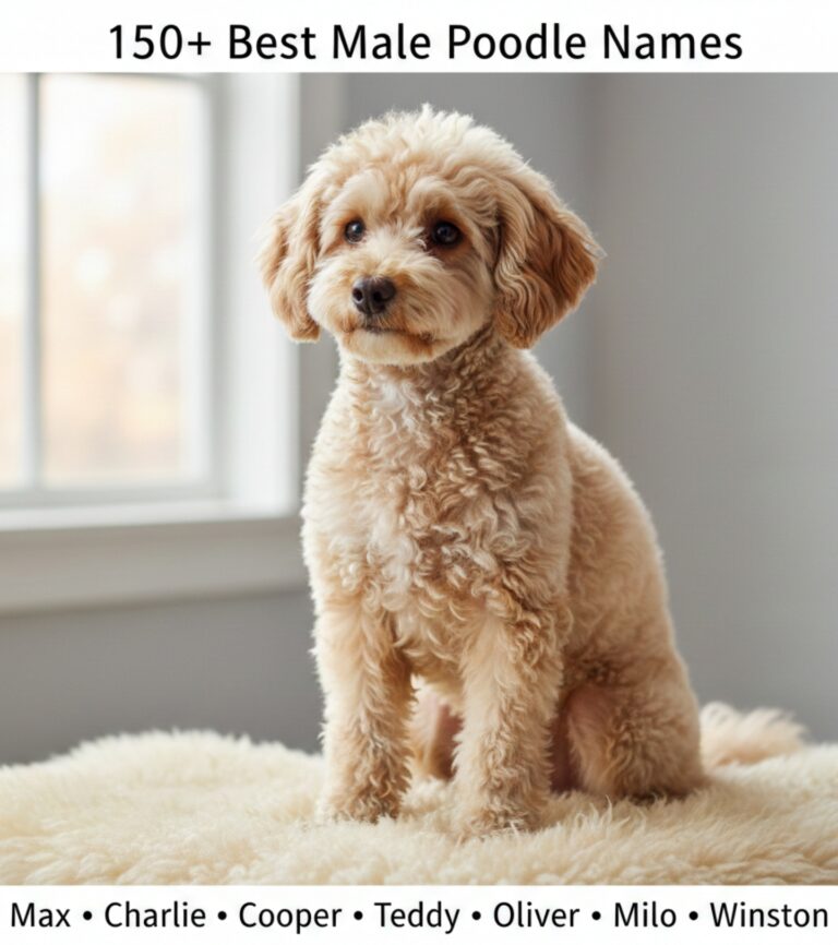 150+ Best Male Poodle Names for Your New Best Friend